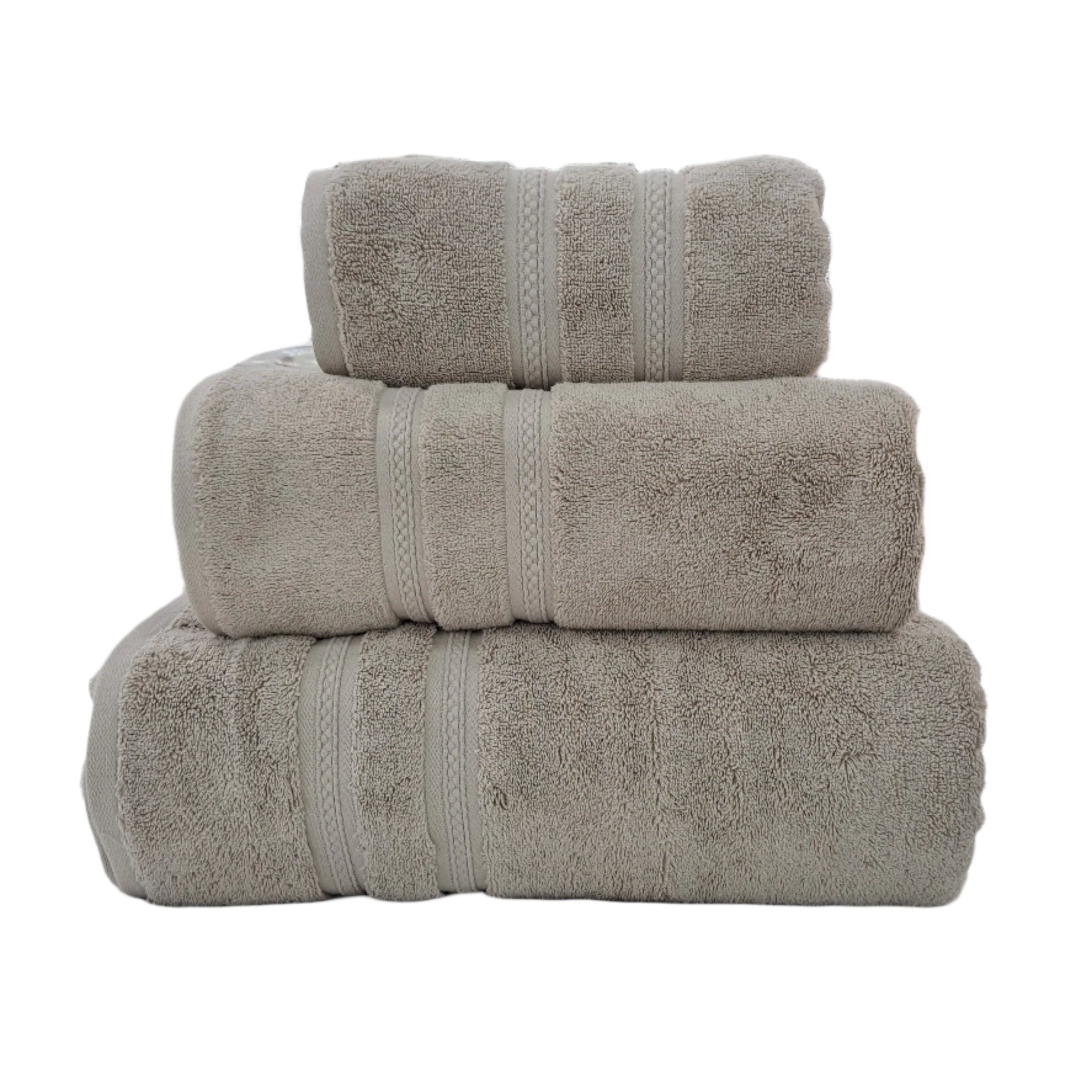 NORTEX TOWEL Face Cloth 30 x 30cm Nortex Royal Plush Towel Warm Taupe 710gsm (7896479727705)