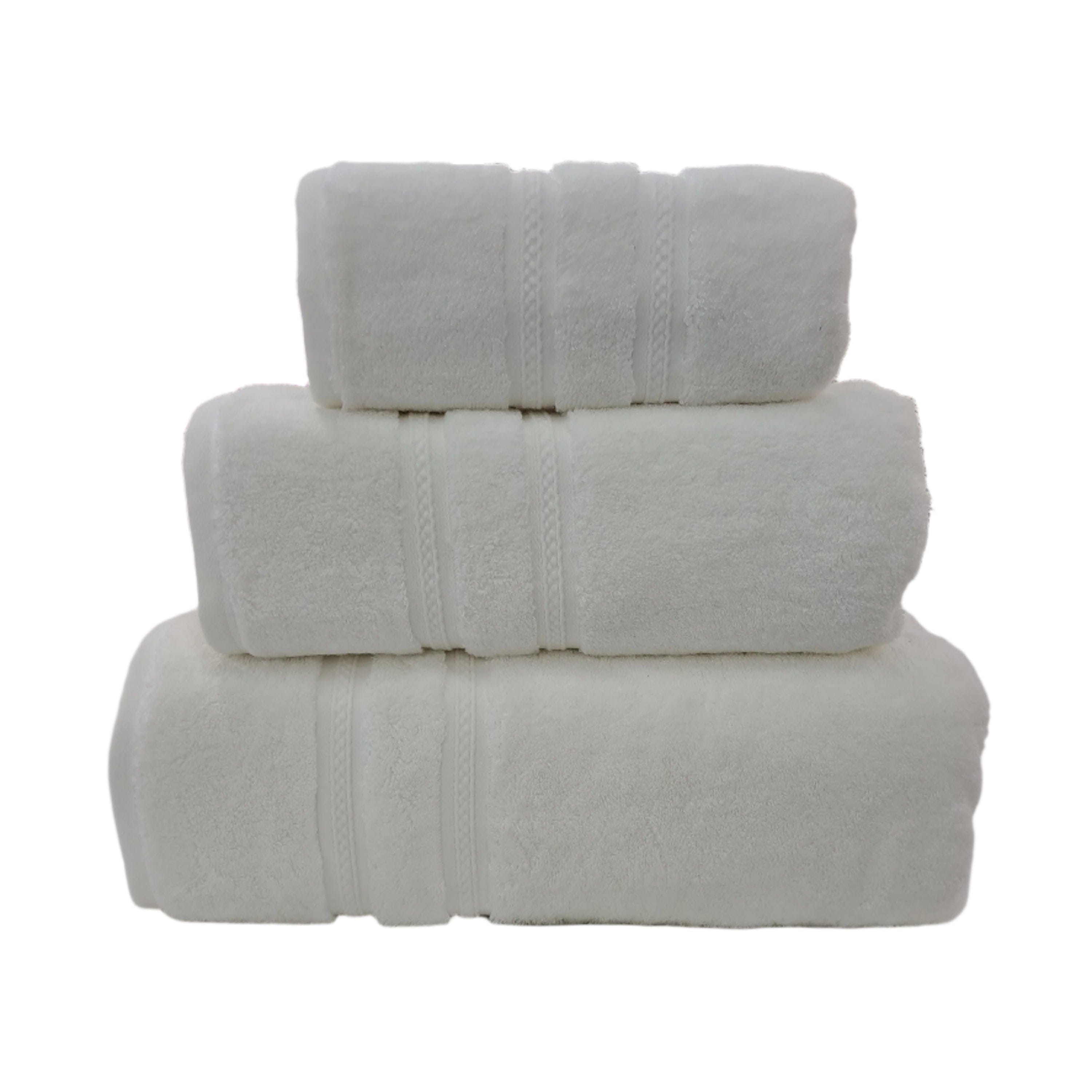 NORTEX TOWEL Face Cloth 30 x 30cm Nortex Royal Plush Towel White 710gsm