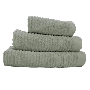 NORTEX TOWEL Nortex Horizontal Stripe Towel Green 420GSM (7755468898393)