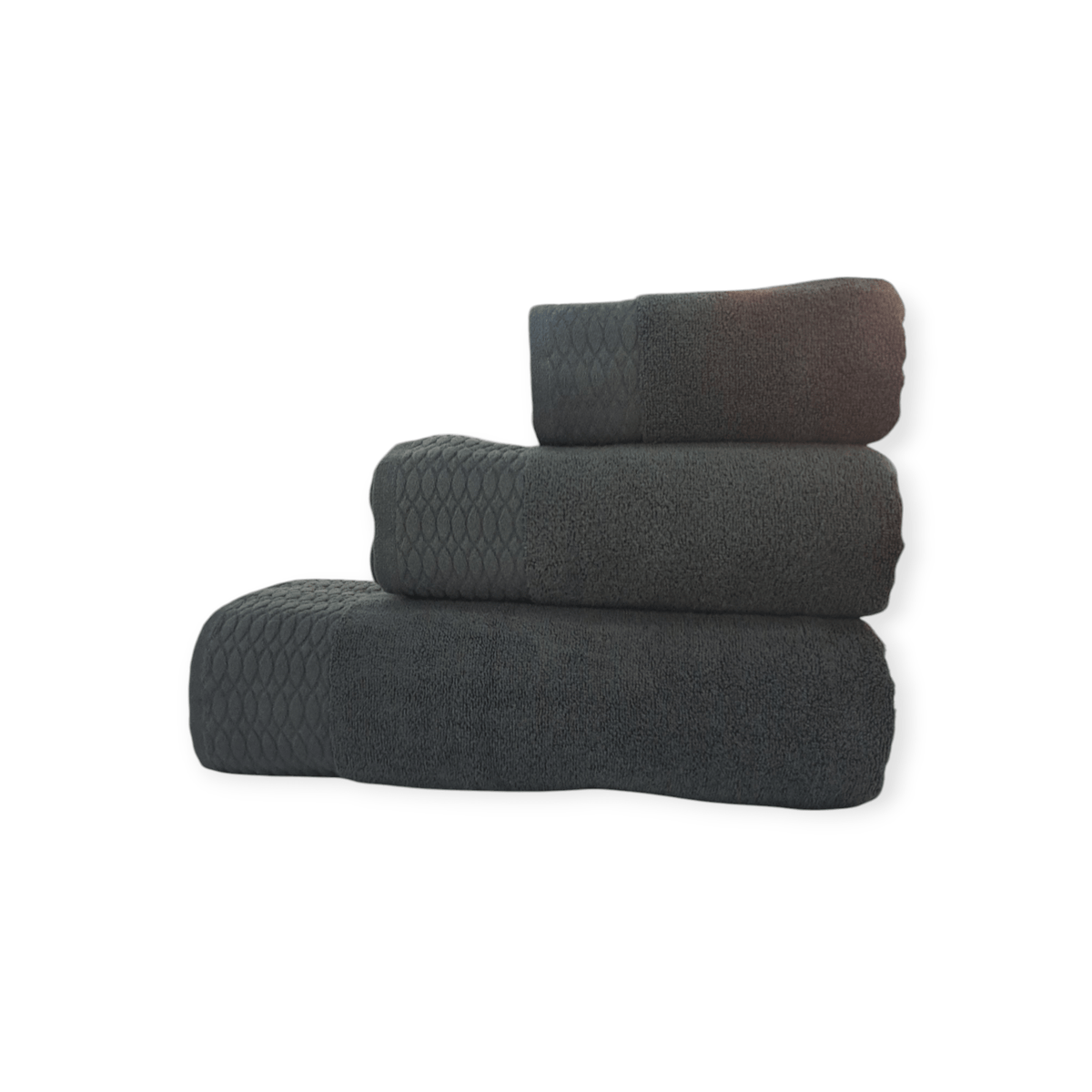 NORTEX TOWEL Nortex Inspire Towels Charcoal 480gsm (7819354570841)