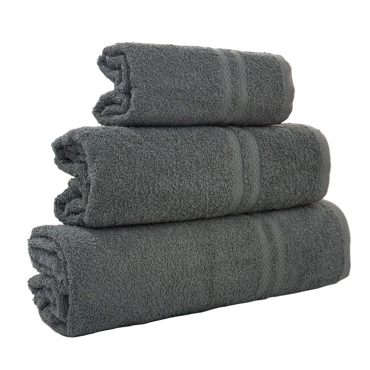 NORTEX TOWEL Nortex Madrid Towel Charcoal 420gsm
