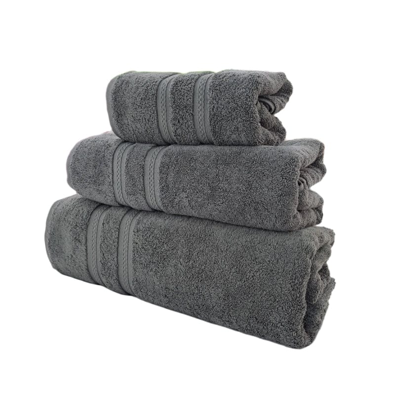 NORTEX TOWEL Nortex Royal Plush Towel Dark Grey 710gsm (7896480546905)