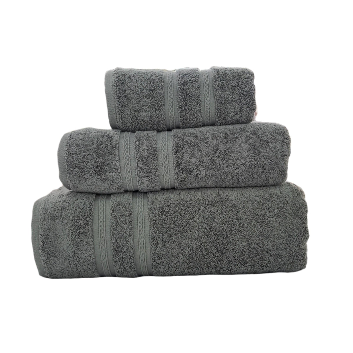 NORTEX TOWEL Nortex Royal Plush Towel Dark Grey 710gsm (7896480546905)