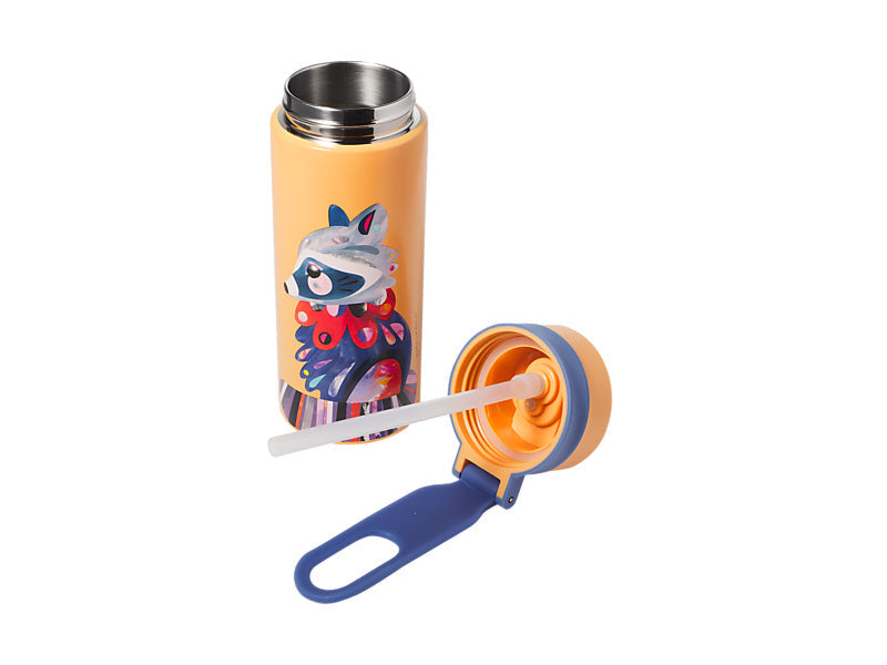 Maxwell & Williams Pete Cromer Woodland Creatures Double Wall Insulated Bottle 500ML Raccoon NT0223