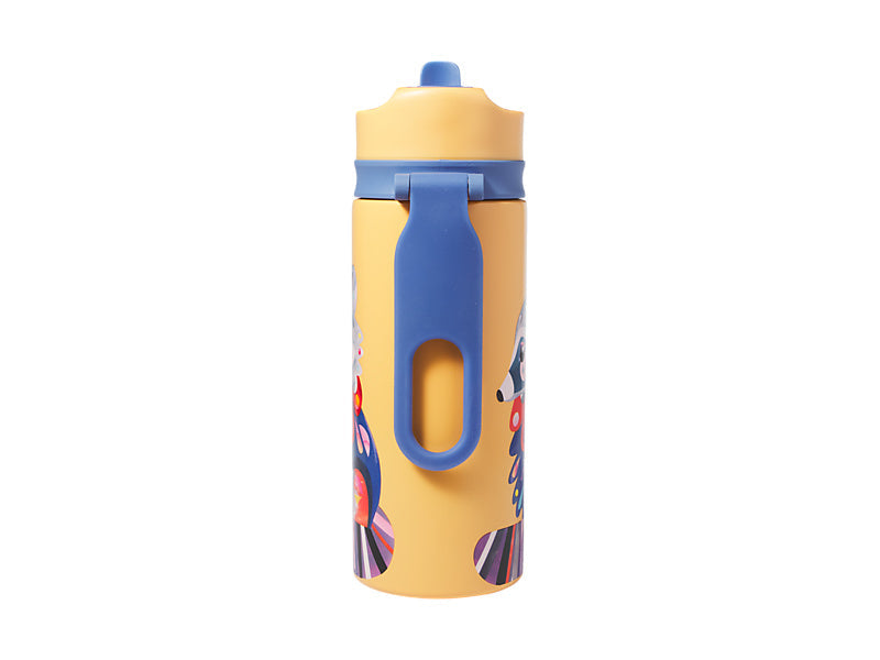 Maxwell & Williams Pete Cromer Woodland Creatures Double Wall Insulated Bottle 500ML Raccoon NT0223