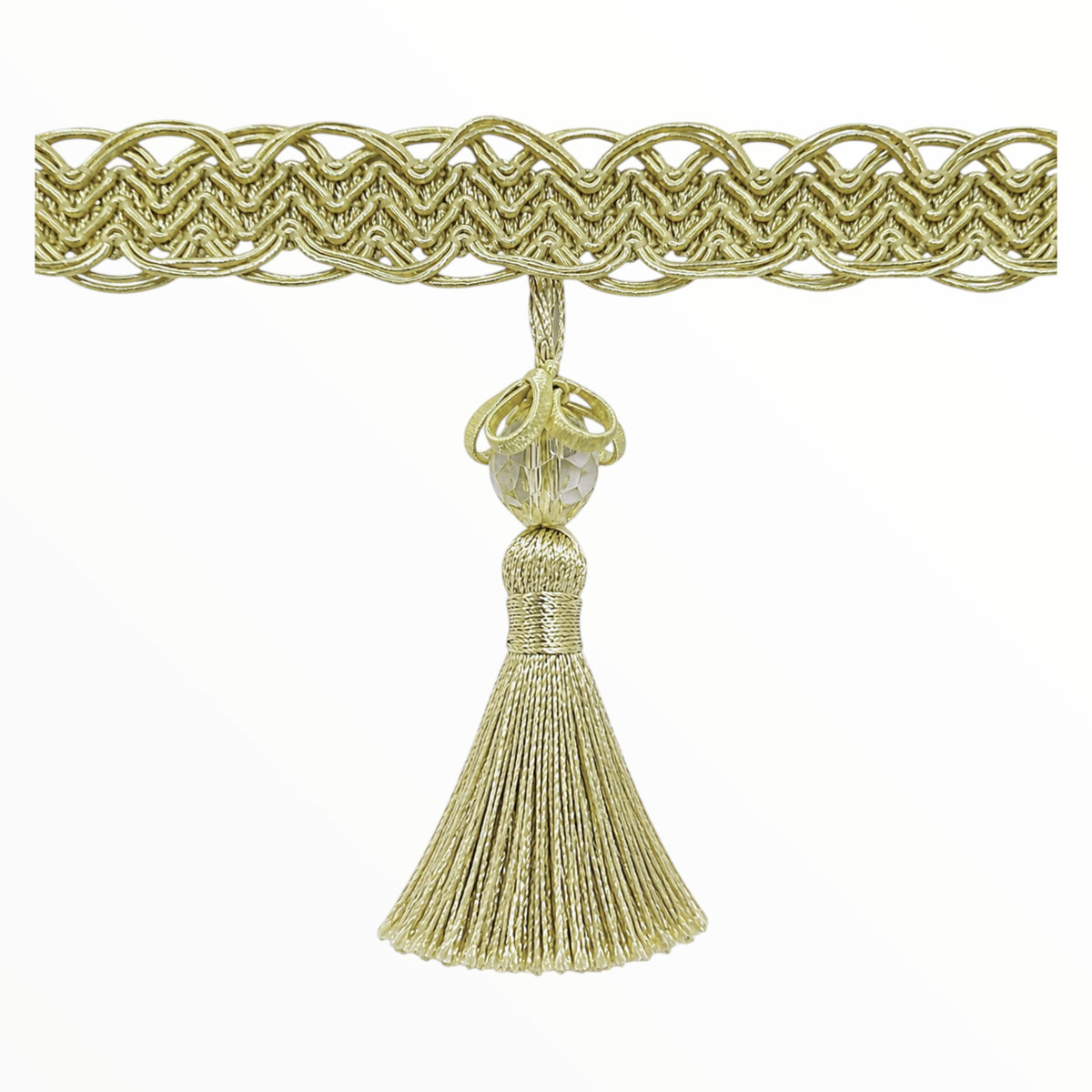 Curtain Fringe Crystal Beads Nude BE-4283