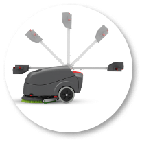 Numatic mop Numatic Scrubber Dryer (Battery) TGB1840NX (7487809716313)