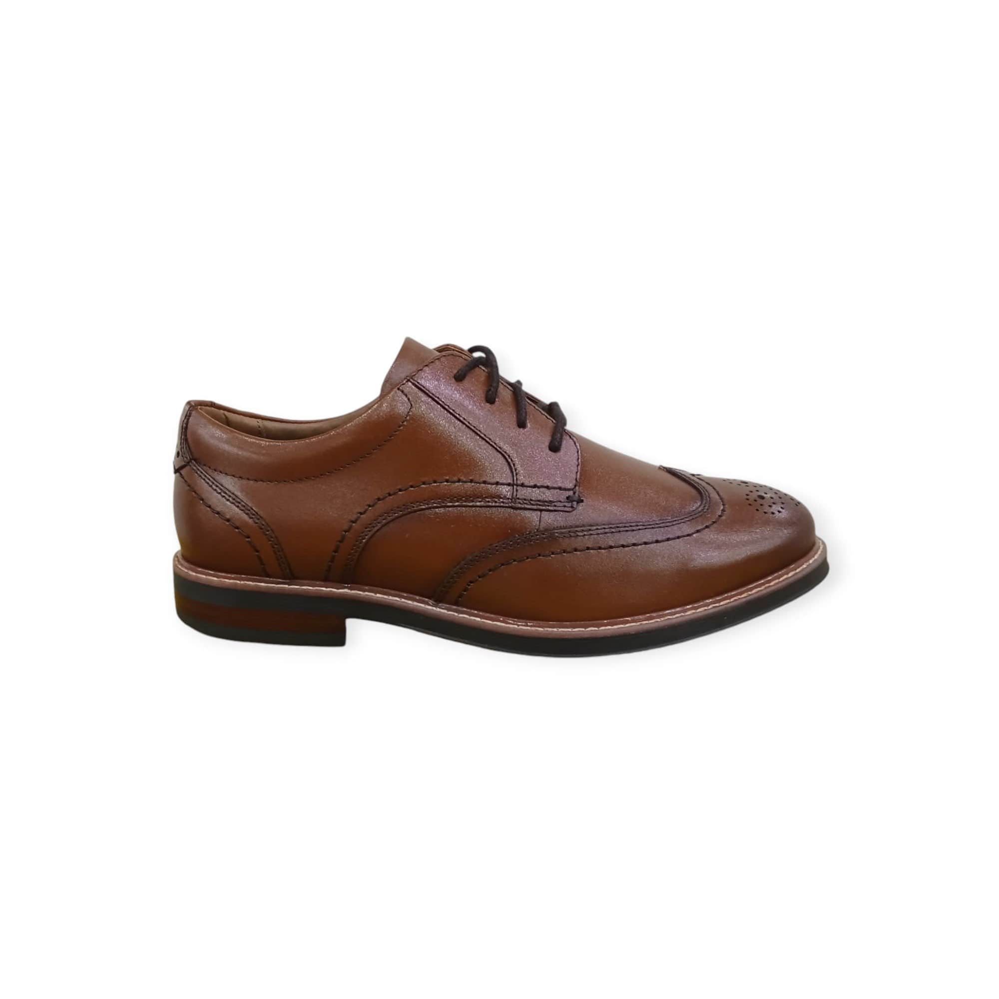 Nunn Bush Casual Shoes Nunn Bush Calderone Shoes Wing Cognac (7805212786777)