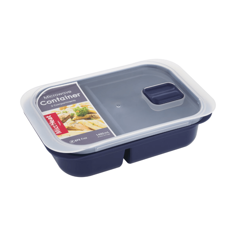 O2 LUNCH BOX O2 Two Compartment Container 1.4L 689