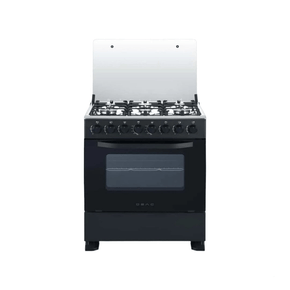 OBAC Gas Stove Obac 76cm Black 6 Burner Gas Stove OB760G/S (7665414373465)