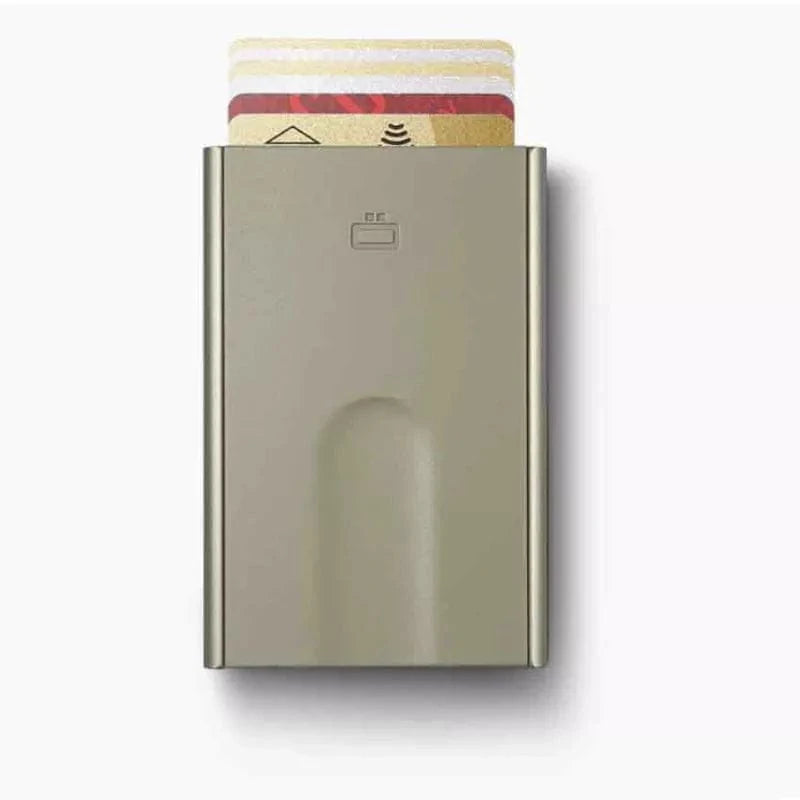Ogon Card Holder Ogon Slider Compact Card Holder Cactus Green