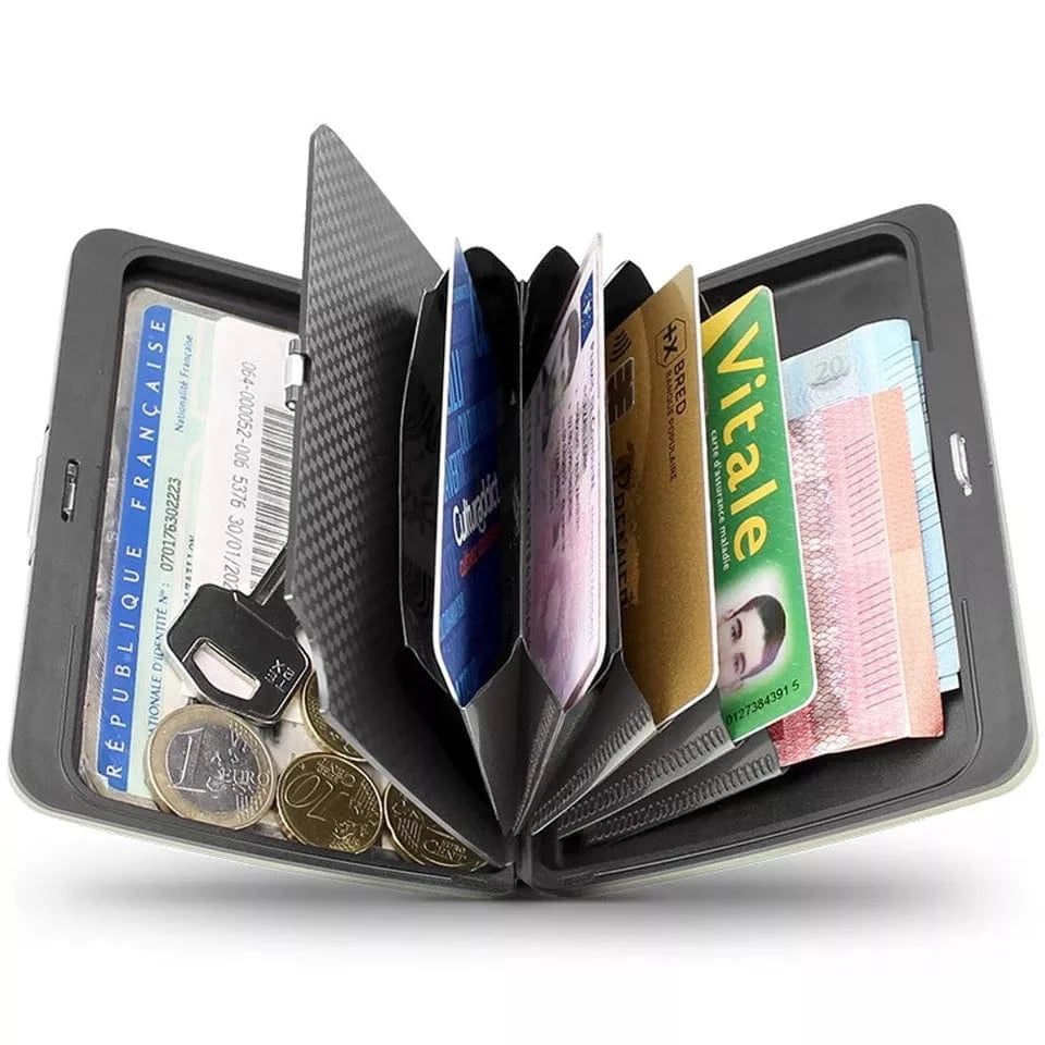 Ogon Card Holder Ogon Smart Case V2L Navy Blue