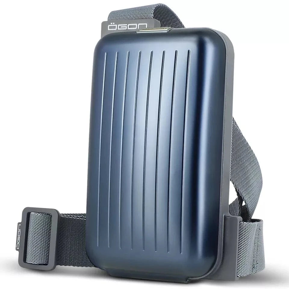 Ogon Cross Body Navy Ogon Phone Bag & Wallet The Practical And Stylish Aluminum Sling Crossbody Bp Black