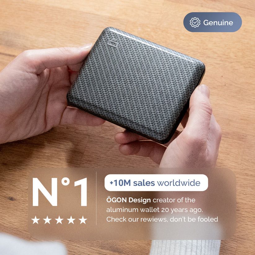 Ogon Wallet Ogon Card Wallet V2L Carbon