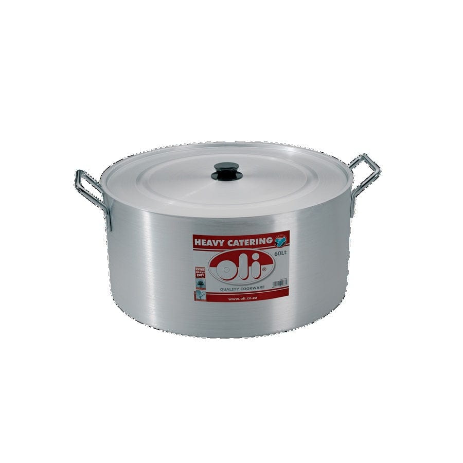 Oli Pots Set Oli Cater Pot Heavy Duty Emerished Finish 60lt H7/60 (7476185464921)