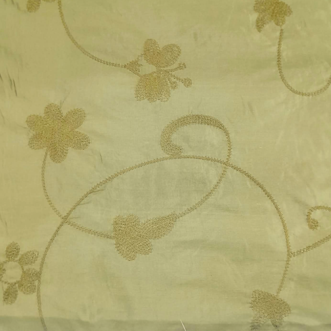 Dupion Silk Embroided D#4 140 cm