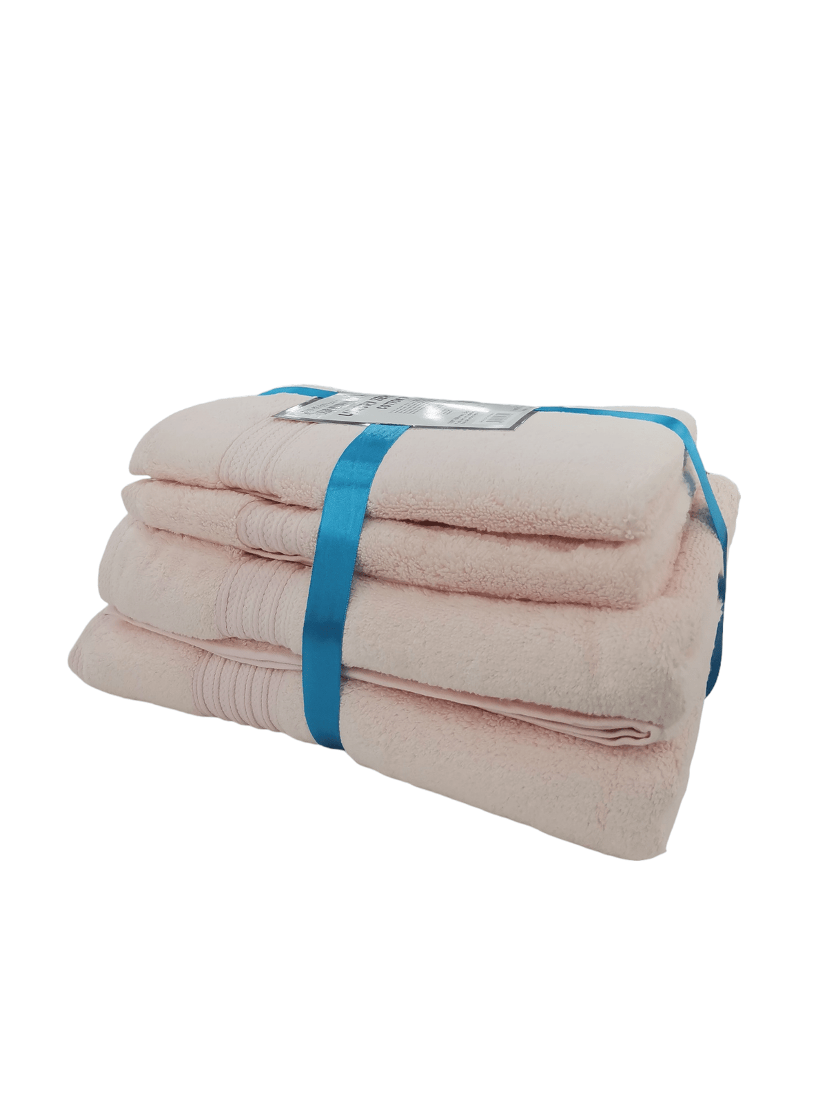 One Homechoice TOWEL Luxury Zero Twist Cotton Towel 4 Piece Pink (7563793760345)