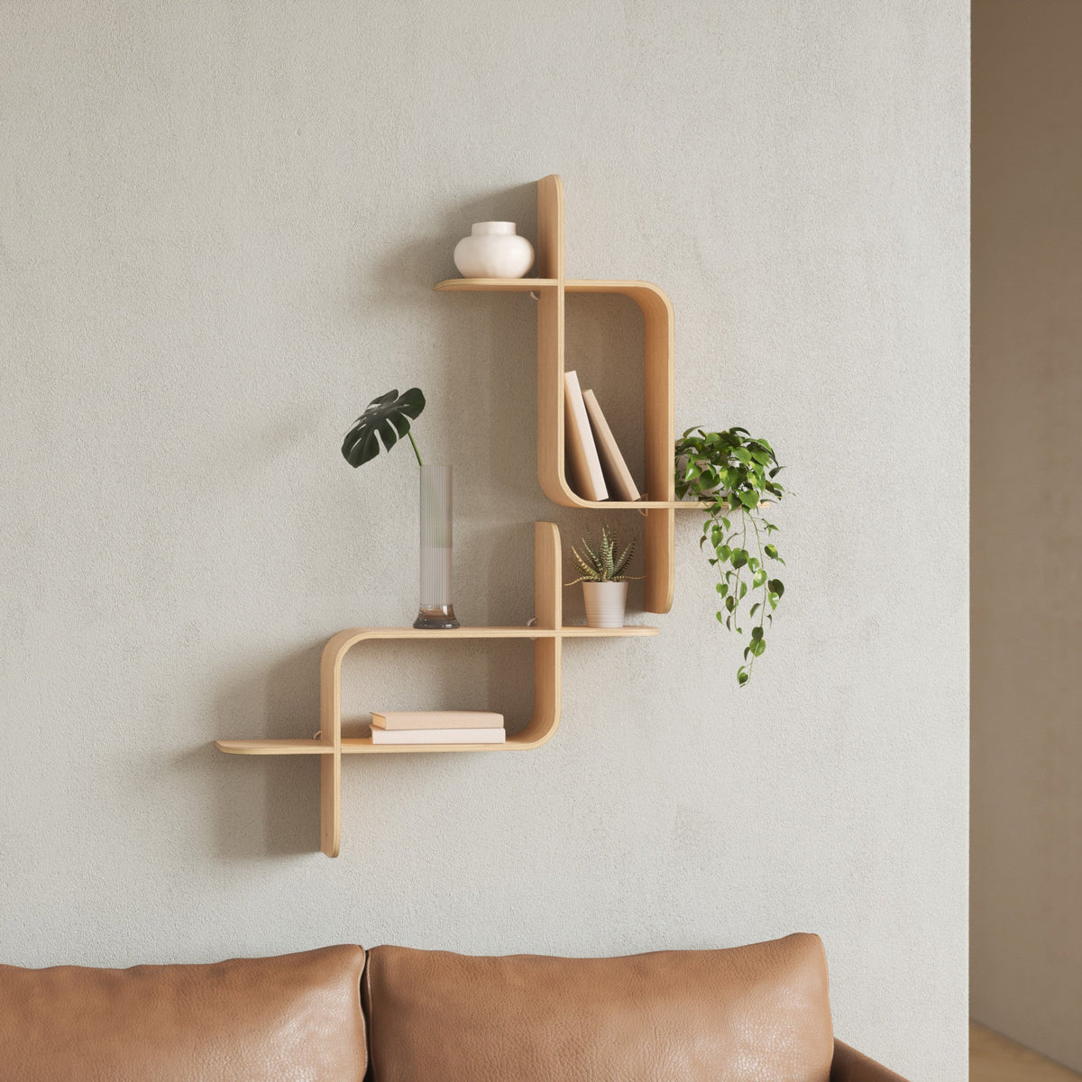 Umbra Montage Wall Shelf Natural UMB1017571390.