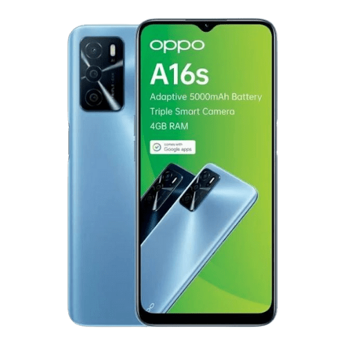 Oppo Smart Phones Oppo A16s 64GB Dual Sim - Pearl Blue