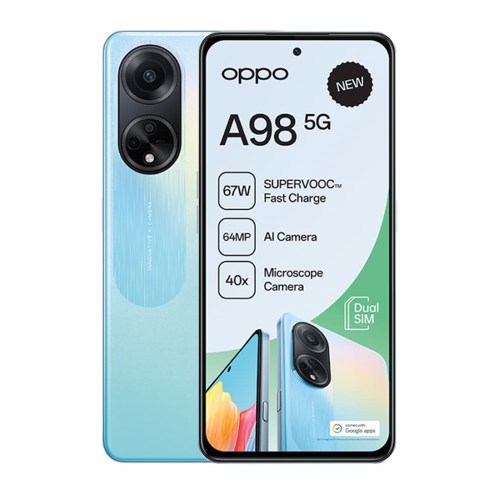 Oppo A98 5G Dual Sim 256GB - Blue for Sale ✔️ Lowest Price