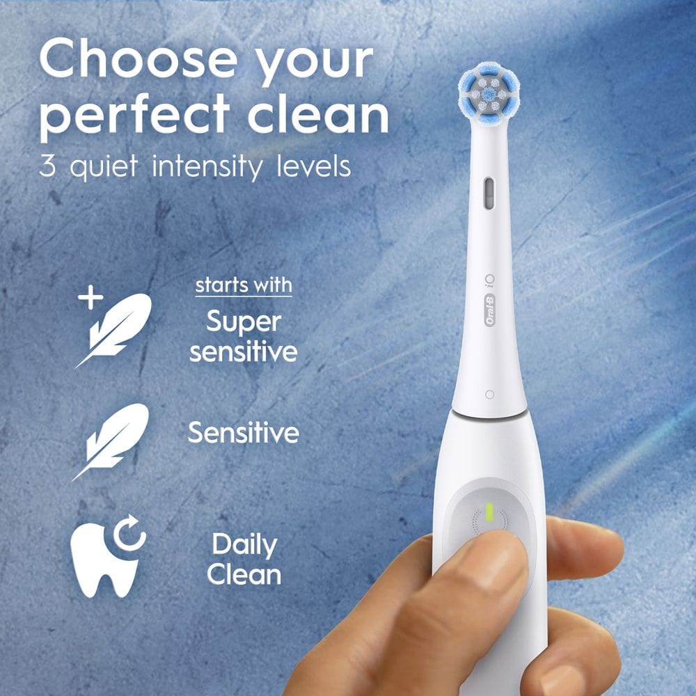Oral-B iO Series 2, Rechargeable Electric Toothbrush, Simple White