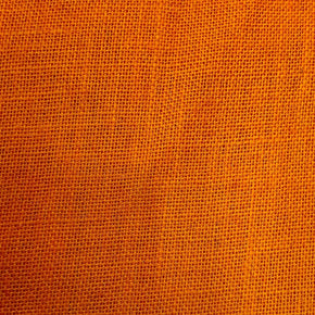 Colour Hessian Orange 130 cm