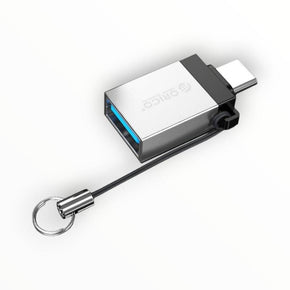 Orico USB ADAPTOR Orico - Type C to USB 3.0 - Adaptor - Silver (7821307019353)