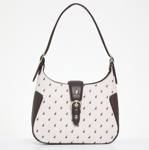 Polo Chalbi shoulder bag - cream (7985654497369)