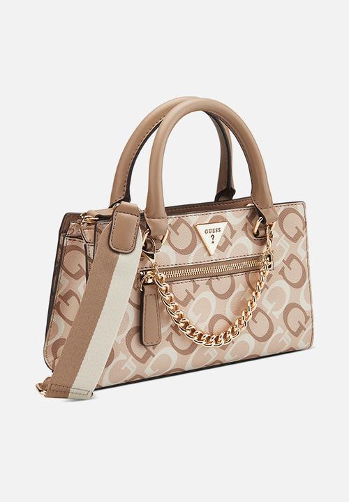 Guess Bandera Satchel-Beige (7991169351769)