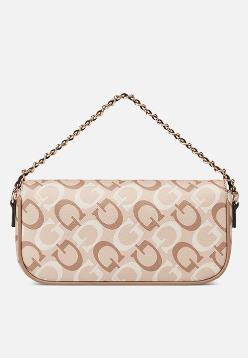 Guess Daisee Crossbody Flap - Caramel (7991173677145)