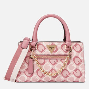 Guess Bandera Satchel-Pink (7991178035289)