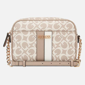 Guess Kerry Mini Crossbody Top Zip-Caramel (7991182131289)