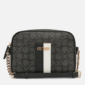 Guess Kerry Mini Crossbody Top Zip-Coal