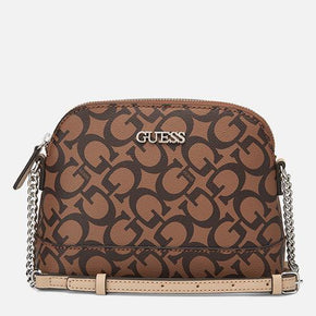 Guess Tidewood Mini Top Zip-Cocoa (7991197925465)