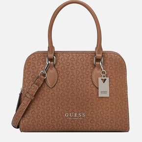 Guess Cordyn Satchel - Cognac