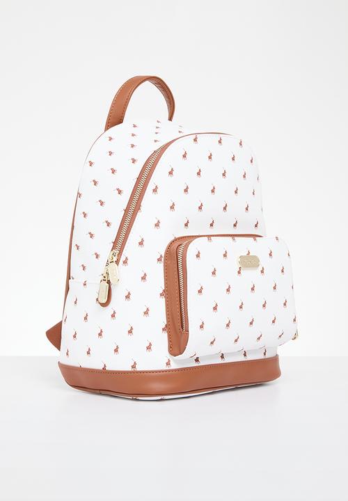 Polo Iconic Backpack - White (7995766440025)