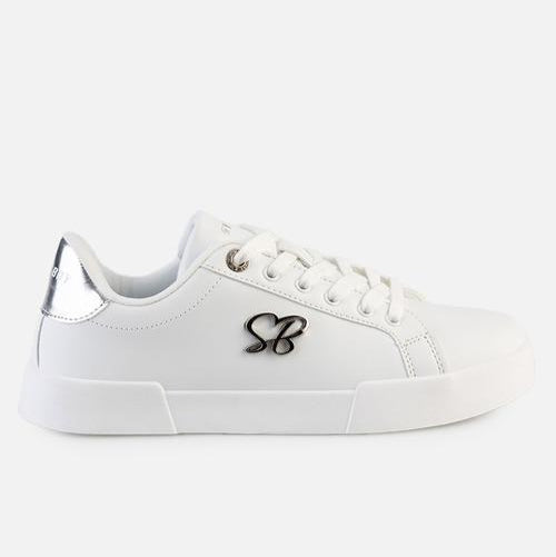 Sissy Boy Branded Sneaker - White (8004781539417)