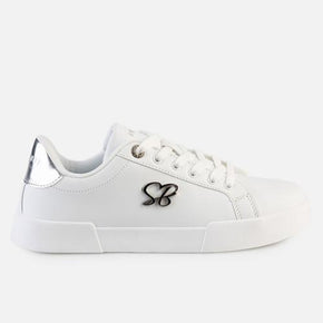 Sissy Boy Branded Sneaker - White (8004781539417)