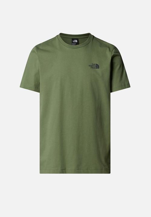 The North Face Short Sleeve Mountain Sketch Tee - Bark mist (8007993753689)