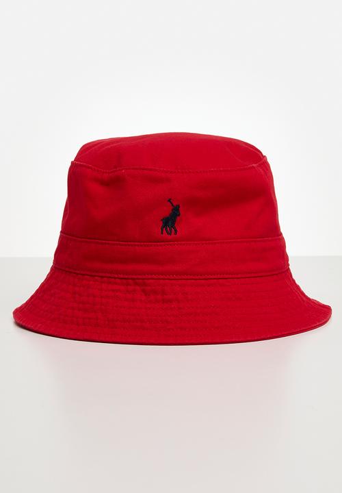 Polo Classic Twill Bucket - Red (8010392469593)