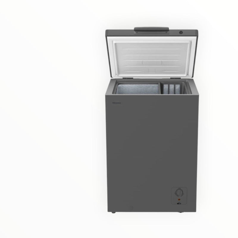 HISENSE 141 Met. Grey Chest Freezer - H180CFS.