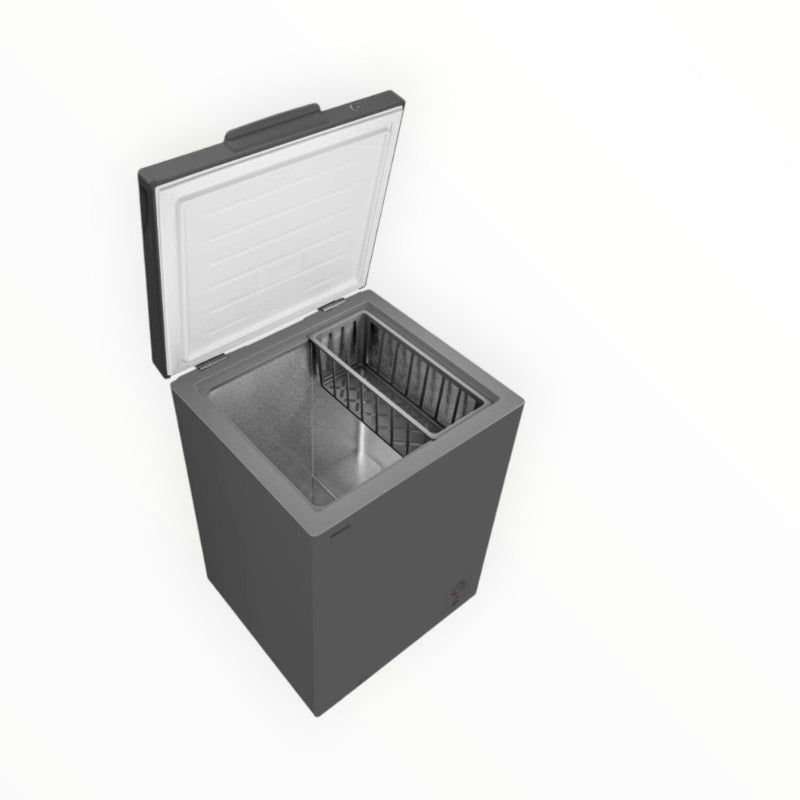 HISENSE 141 Met. Grey Chest Freezer - H180CFS.