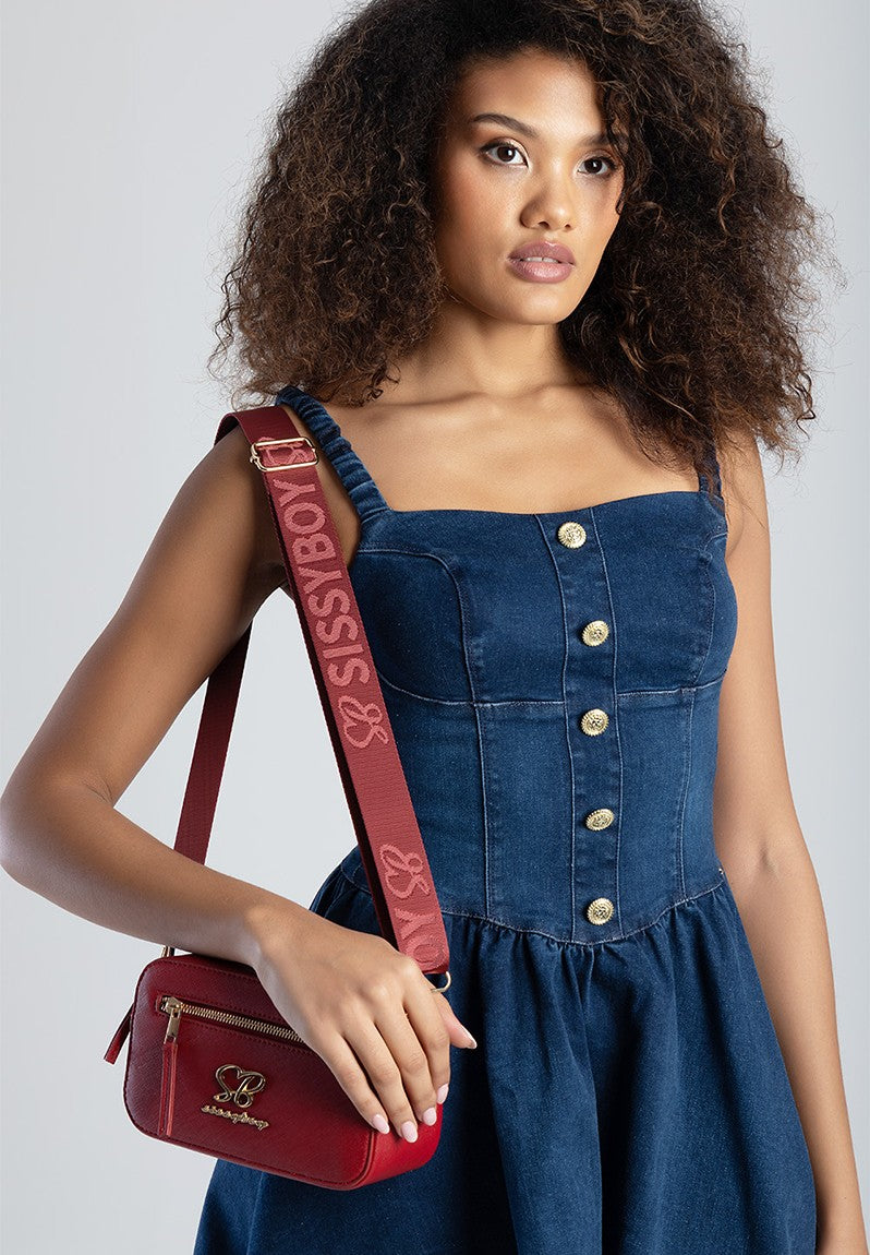 Sissy Boy Basic Camera Bag - Red (8025717211225)