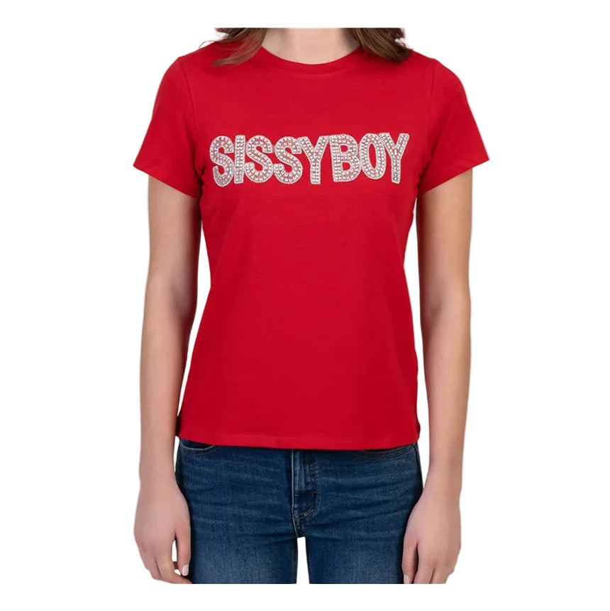 Sissy Boy RadiantSoul T-shirt-Red T33404