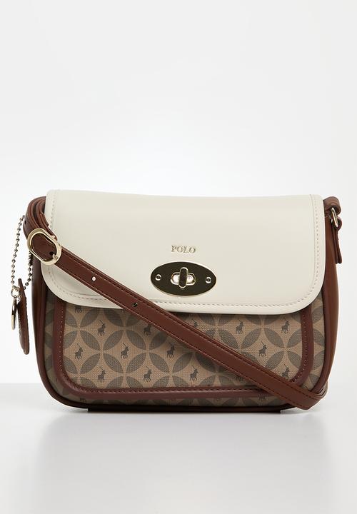 Polo Preston Flapover Bag - Tan