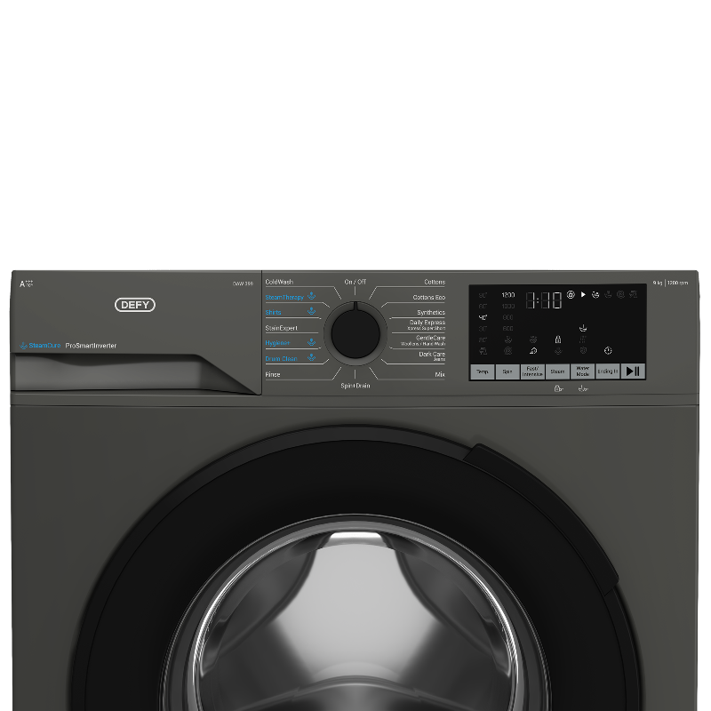 Defy 9kg Manhattan Gray Front Loader DAW 399 (8025708298329)
