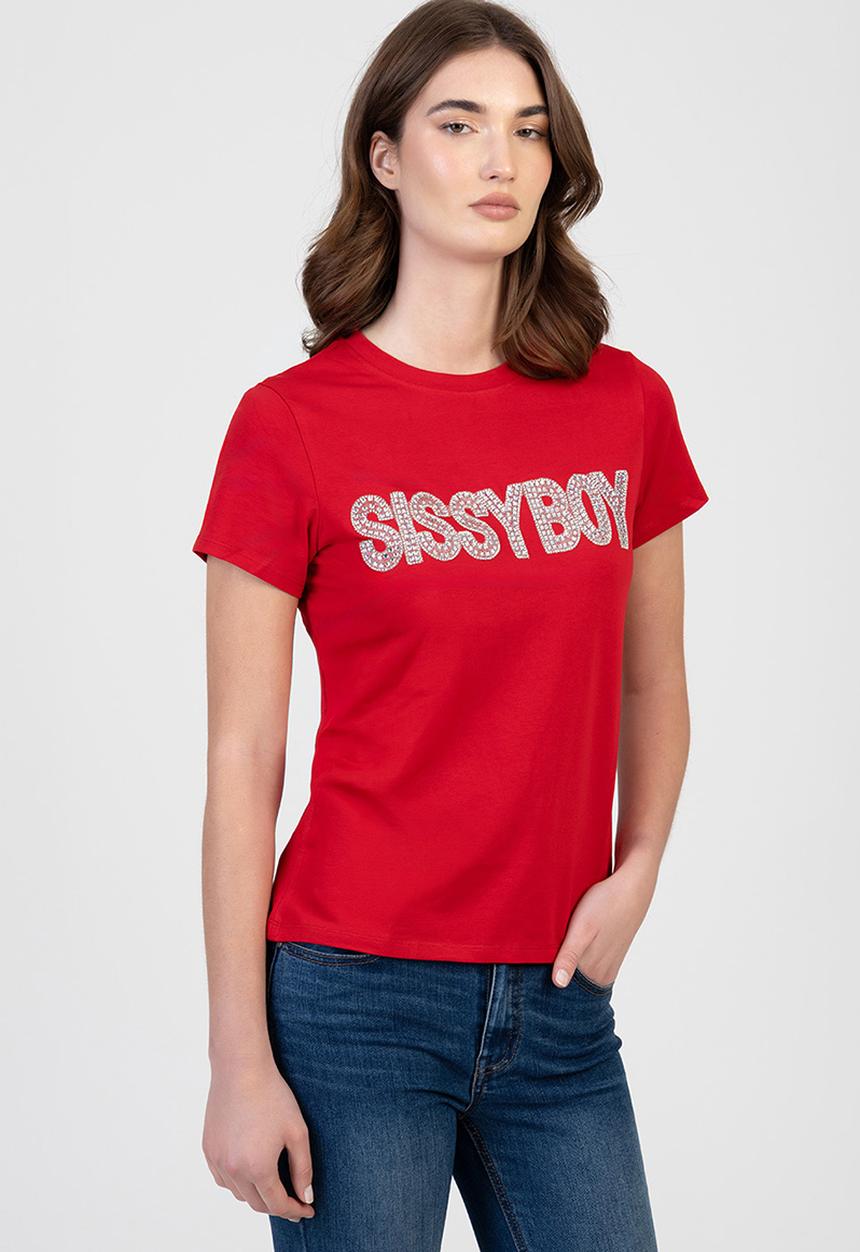 Sissy Boy RadiantSoul T-shirt-Red T33404