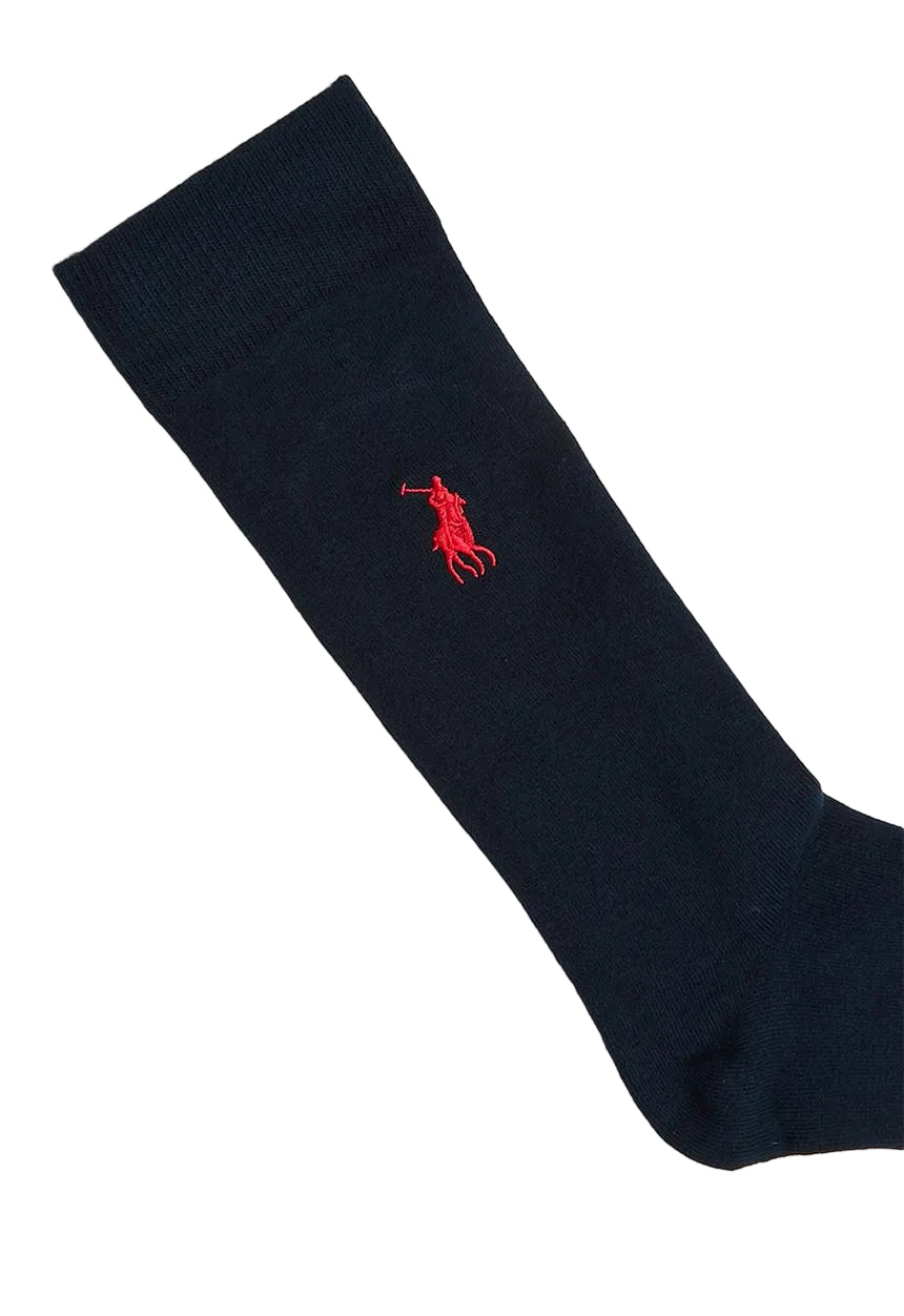 Polo Plain D Socks Navy