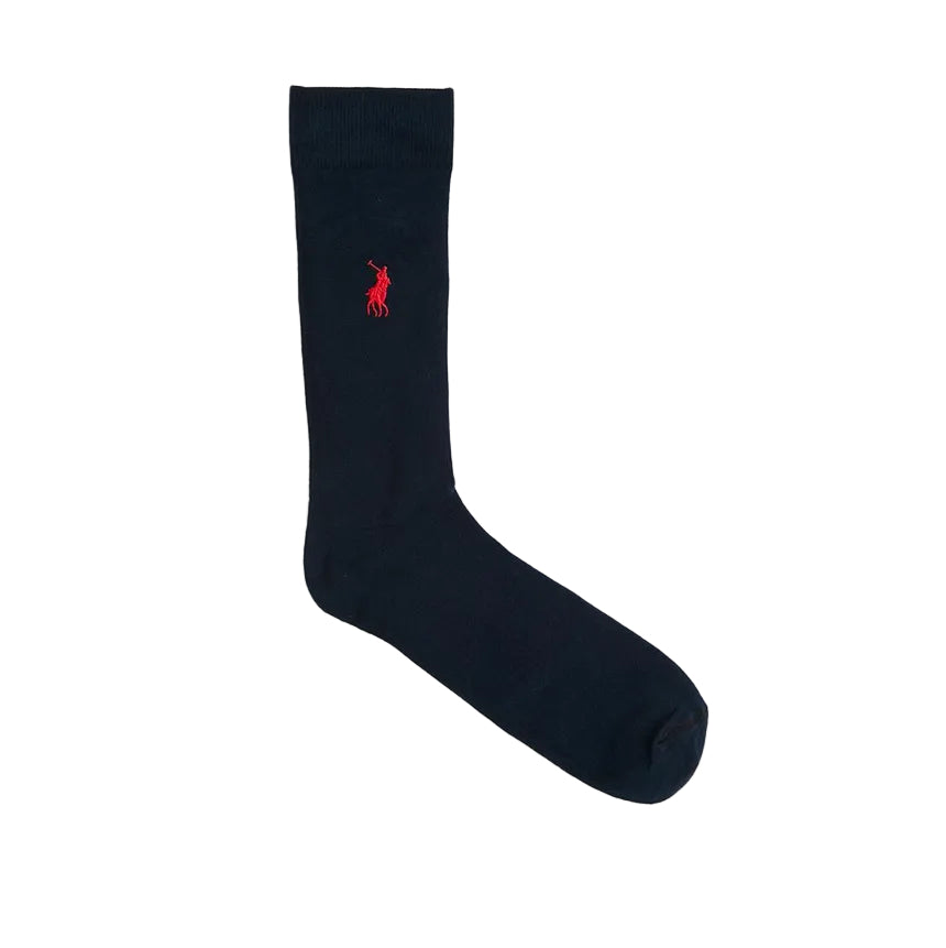 Polo Plain D Socks Navy