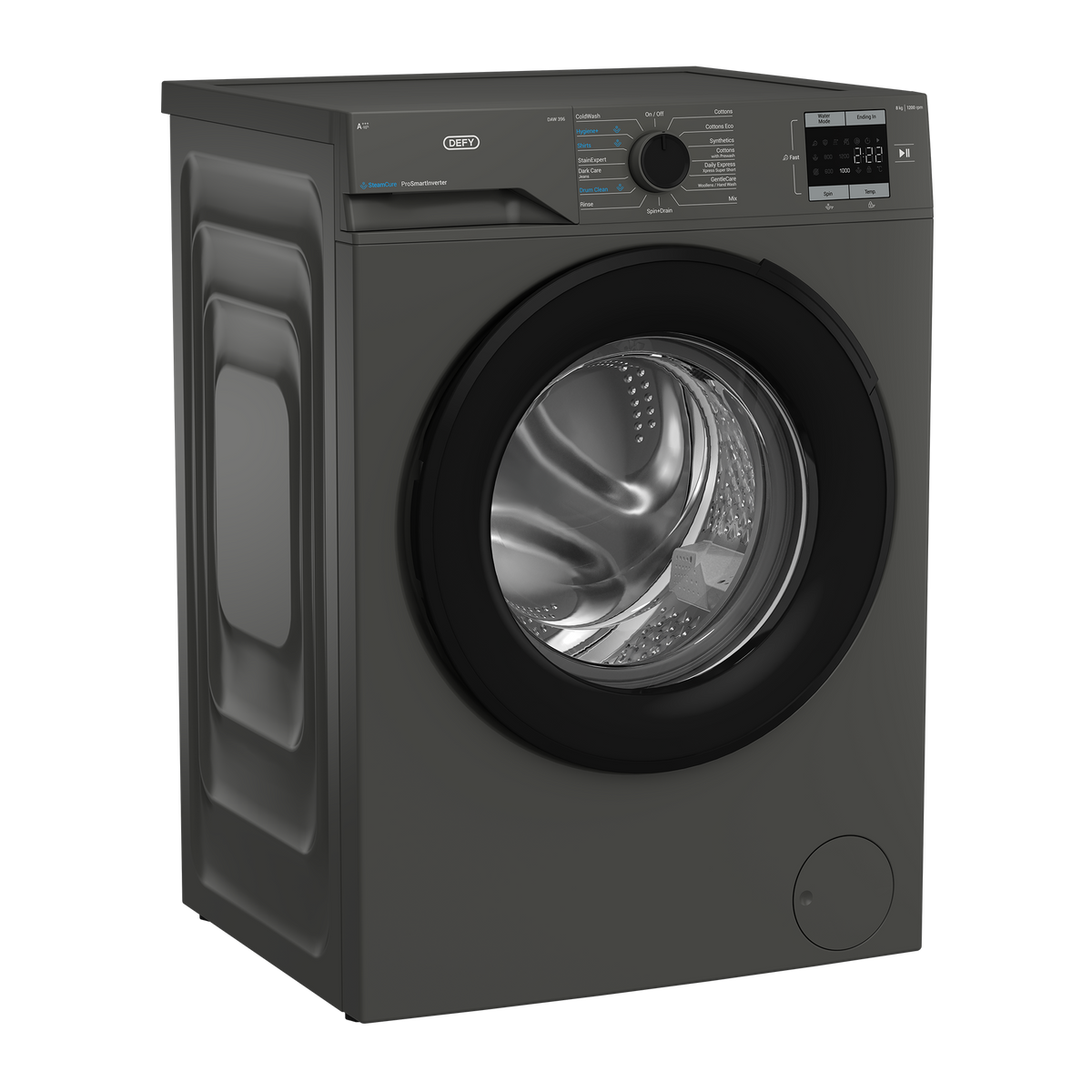 Defy 8kg Manhattan Gray Front Loader DAW396 (8025694765145)